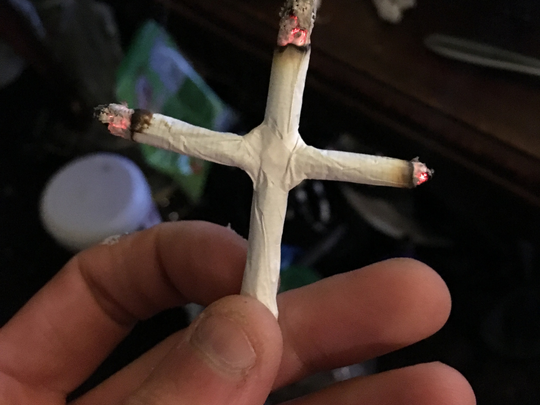 how to roll cross joint
